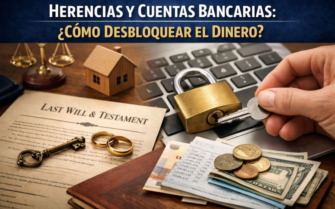 Herencias y cuentas bancarias: cómo desbloquear el dinero